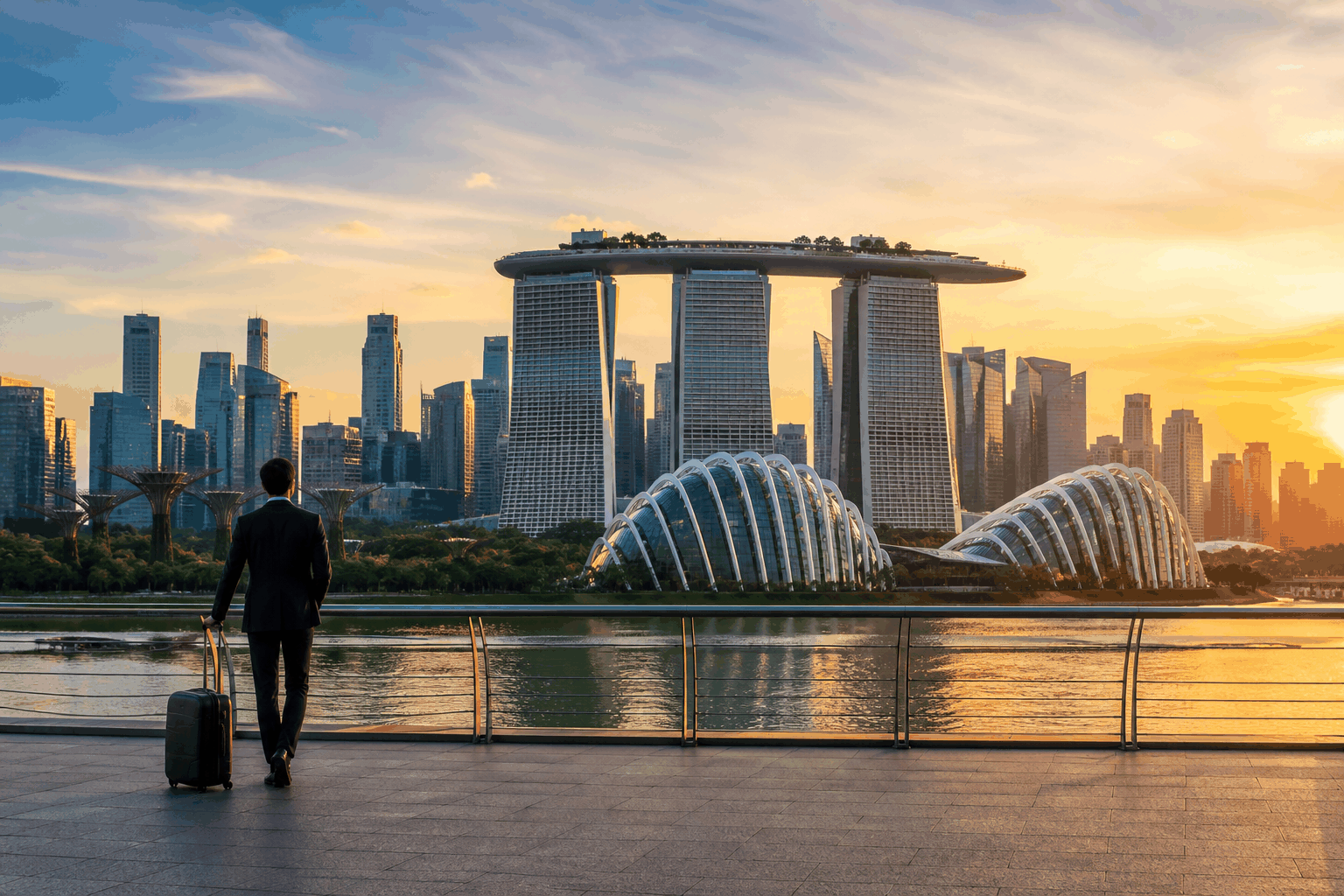 妙州出国项目地标图：singapore